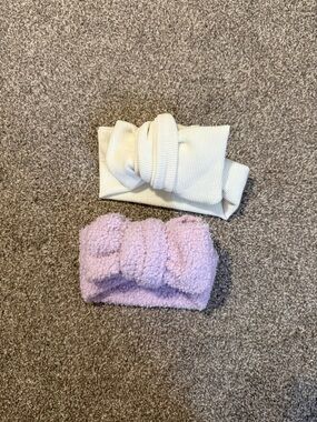 Adjustable tie oversized baby girl bows